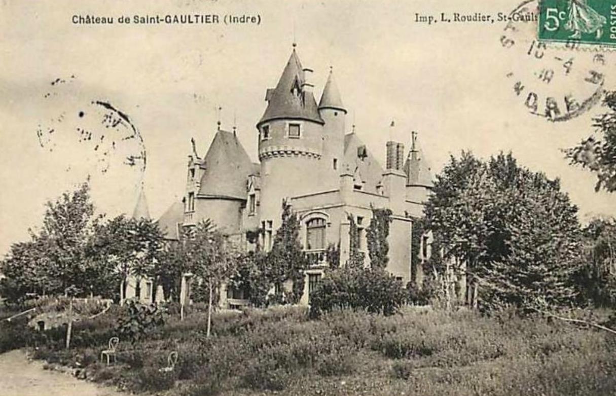 Chateau St.Gaultier Saint-Gaultier ภายนอก รูปภาพ