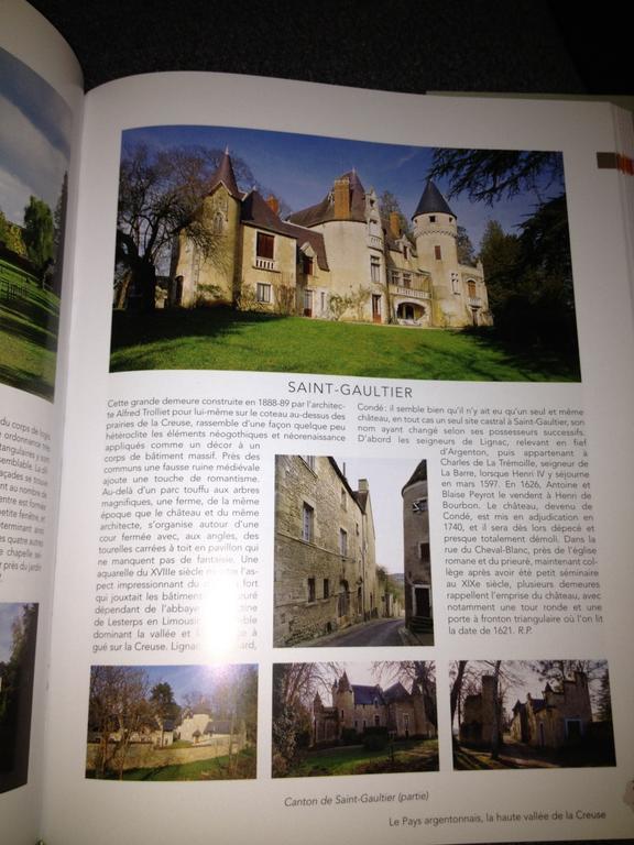 Chateau St.Gaultier Saint-Gaultier ภายนอก รูปภาพ